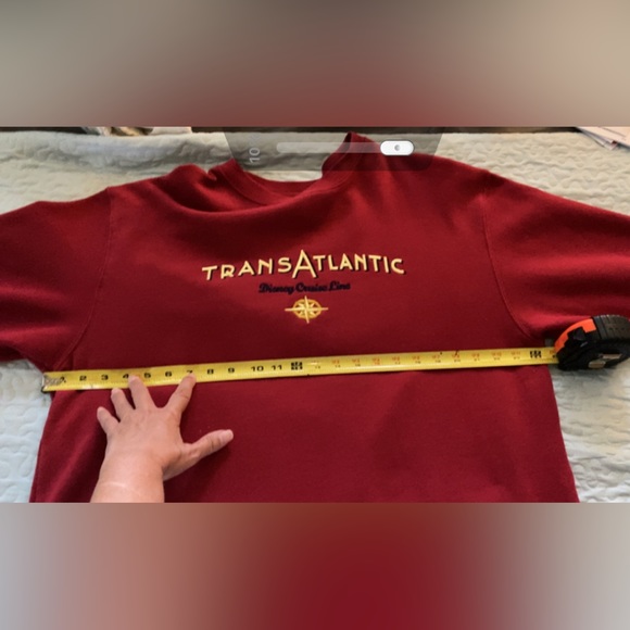 DISNEY CRUISE LINE TRANSATLANTIC UNISEX EMBROIDERED SWEATSHIRT - Picture 10 of 12